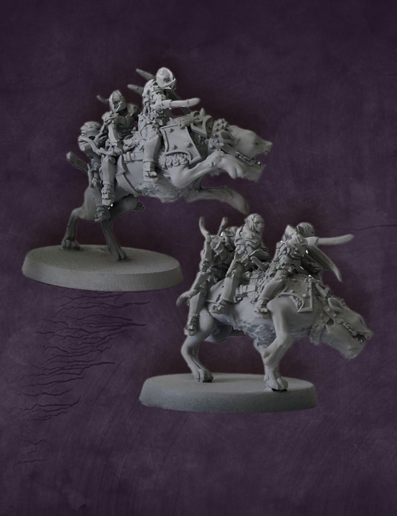 Figurine Goblin Krieger (Guerrier Gobelin) Davale Games Pour Le Seigneur Des Anneaux - 28mm