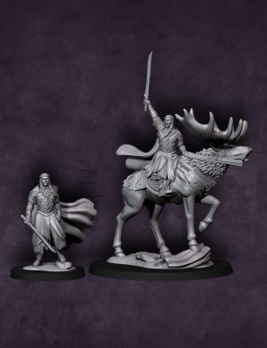 King of the Forest - Foot and Mounted | Wood Elves | Davale Games | Fantasy