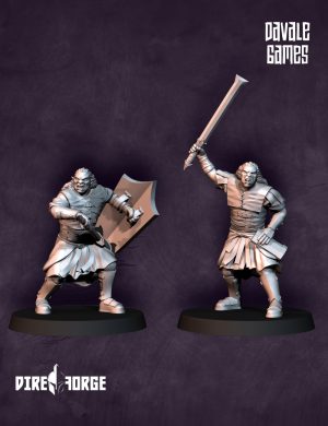 Blood-Handed Captain | Blood-Handed Orcs | Davale Games | Fantasy