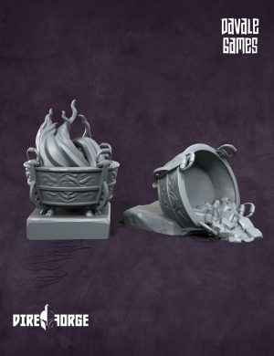 War Items - Cauldrons | Scenery | Davale Games | Fantasy