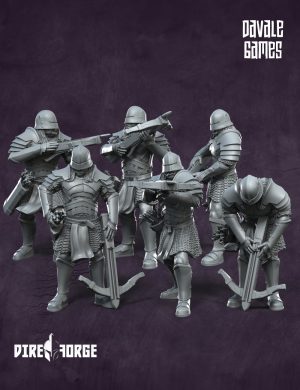 Blood-Handed Orcs Crossbow With Armour | Blood-Handed Orcs | Davale Games | Fantasy