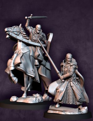 High Human King Reboot Mounted and Foot | High Humans | Davale Games | Fantasy