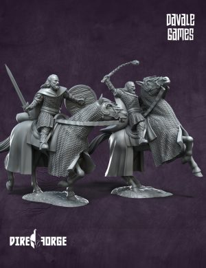 West Human Hammer-sons Cavalry | West Humans | Davale Games | Fantasy