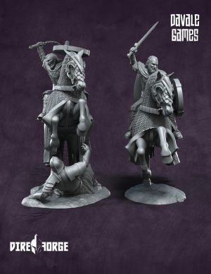 Extra poses of Hammer Sons Cavalry | West Humans | Davale Games | Fantasy