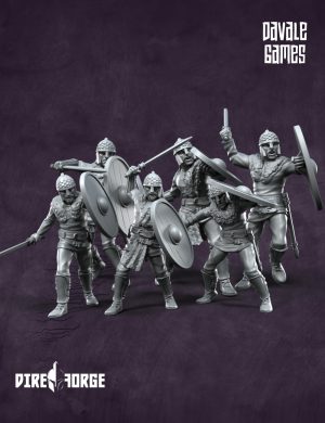 Gepids on foot Swordmen | Gepids | Davale Games | Historical