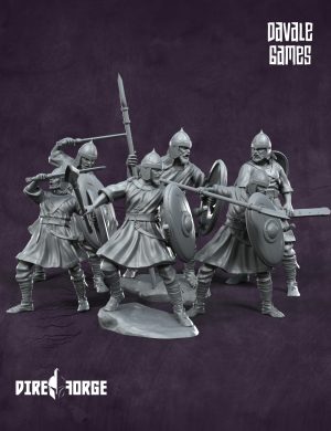 Visigoths Soldiers On Foot | Visigoths | Davale Games | Historical