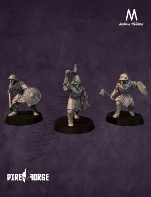 Orc Rabble with Axe and Shield | Orcs and Goblins | Medbury | Fantasy