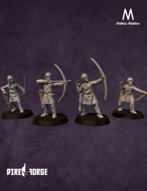 Carolingian Warriors With Bows 1 | Carolingian | Medbury | Historical
