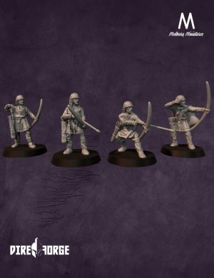 Carolingian Warriors With Bows 2 | Carolingian | Medbury | Historical