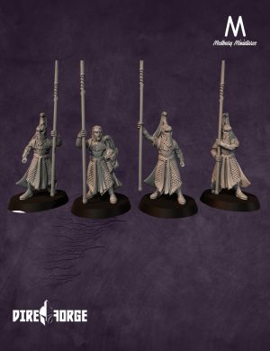 Gwyrdgalas Pikemen | Elves | Medbury | Fantasy