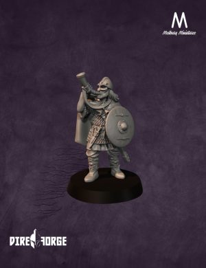 Horn Blower | Vendel Era | Medbury | Historical