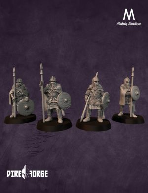 Huscarl Spearmen At Rest | Vendel Era | Medbury | Historical