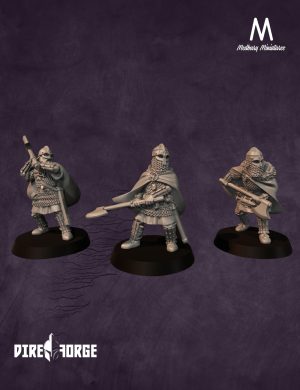 Huscarls With Dane Axe | Vendel Era | Medbury | Historical