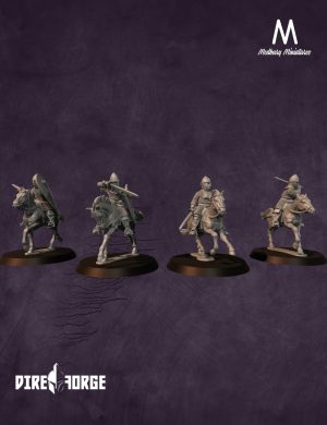 Norman Knights With Swords | 11th Century | Medbury | Historical