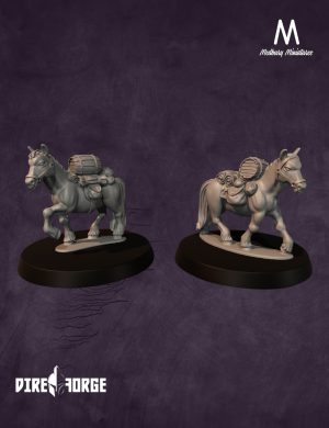 Pack Ponies | Dwarves | Medbury | Fantasy