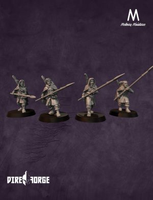 Rangers With Spears | Outlaws, Rangers and Free Men | Medbury | Fantasy