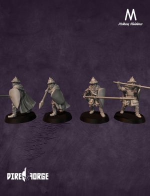 Torgorod Druzhina With Spears | Deep Valley | Medbury | Fantasy