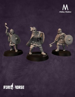 Vendel Era Warriors With Axes | Vendel Era | Medbury | Historical