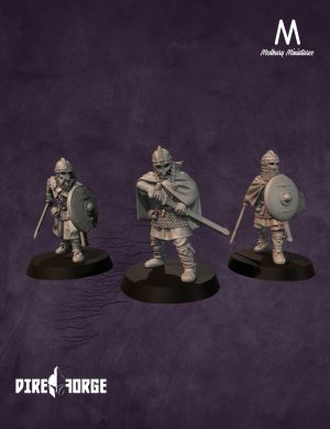 Vendel Era Warriors With Swords | Vendel Era | Medbury | Historical