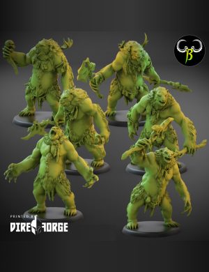BearZerker Squad  | Fantasy Battle | ClayBeastCreation | Fantasy