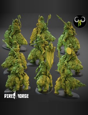 Bjorn Riders Squad | Fantasy Battle | ClayBeastCreation | Fantasy
