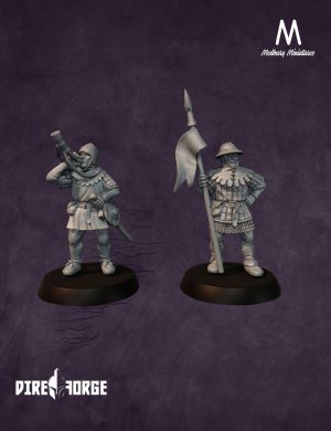 Early 14th century men at arms Command  | 14th Century | Medbury | Historical