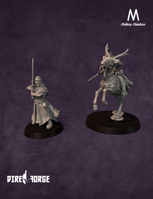 Elf Captain With Reindeer | Elves | Medbury | Fantasy