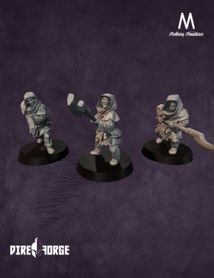 Orc Scouts with spears | Orcs and Goblins | Medbury | Fantasy