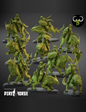 Sand Reaver Squad | Fantasy Battle | ClayBeastCreation | Fantasy