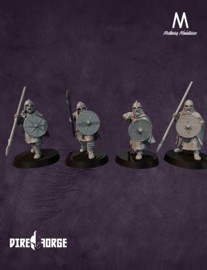 Hengstland Warriors with Spears | Hengstland | Medbury | Fantasy