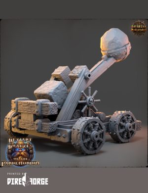 Catapult - Deviant Dwarves of the Pandemonium | Daybreak Miniatures | Fantasy