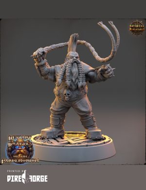 Drego Lasher - Deviant Dwarves of the Pandemonium | Daybreak Miniatures | Fantasy