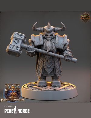Dunko Ghoulhammer - Deviant Dwarves of the Pandemonium | Daybreak Miniatures | Fantasy