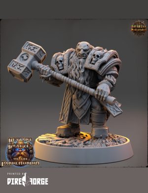 Joriz Dammerung - Deviant Dwarves of the Pandemonium | Daybreak Miniatures | Fantasy