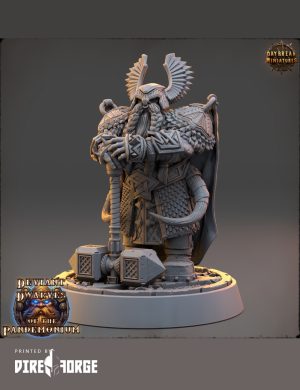 Judge Sindri - Deviant Dwarves of the Pandemonium | Daybreak Miniatures | Fantasy