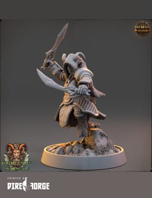 Meevhinia Sharpeye - The Disciples of Marsyas | Daybreak Miniatures | Fantasy