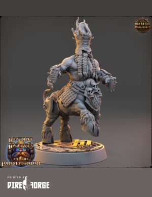 Styrlong The Burning Guard - Deviant Dwarves of the Pandemonium | Daybreak Miniatures | Fantasy