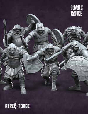Mörlok Orcs with spear | Regular Orcs | Davale Games | Fantasy