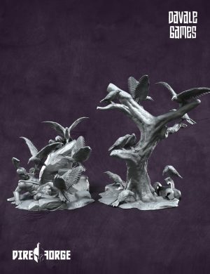 Flock of crows | Scenery | Davale Games | Mythology at Wars