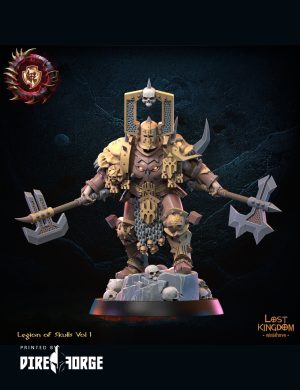 Hrangor, Skull Collector Champion | Lost Kingdom Miniatures | Fantasy