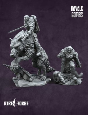 Orc Lord Commander foot and mtd | Regular Orcs | Davale Games | Fantasy