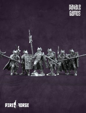 Dragon Army Elite Pikemen and shield | Dragon Army | Davale Games | Fantasy