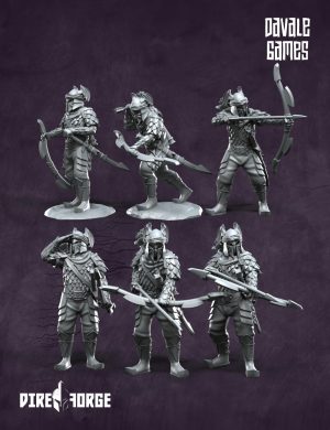 Dragon Army - 6x Archers | Dragon Army | Davale Games | Fantasy