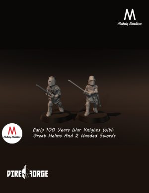 Early 100 Years War Knights | 100 Years War | Medbury | Fantasy