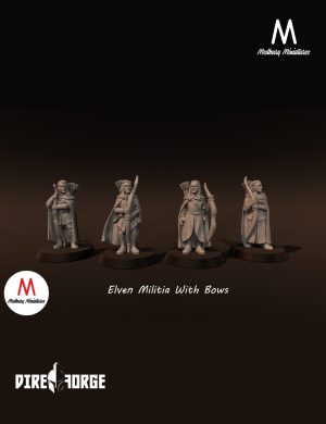Elven Militia With Bows | Elves | Medbury | Fantasy