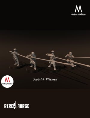 Scottish Pikemen | Scottish War of Independence | Medbury | Fantasy
