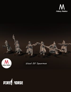 Wood Elf Spearmen | Elves | Medbury | Fantasy