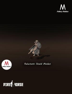 Reluctant Shield Maiden | Vendel Era | Medbury | Historical