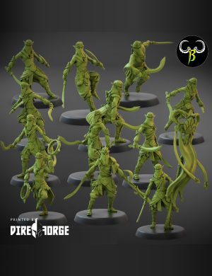 Dune Dancers Sword Squad | Fantasy Battle | ClayBeastCreation | Fantasy