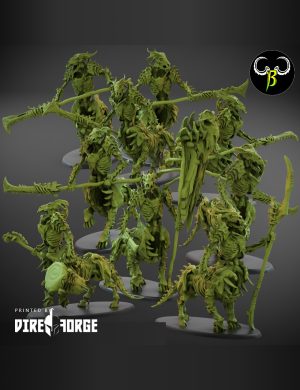 MarrowKnight Lance Squad | Fantasy Battle | ClayBeastCreation | Fantasy